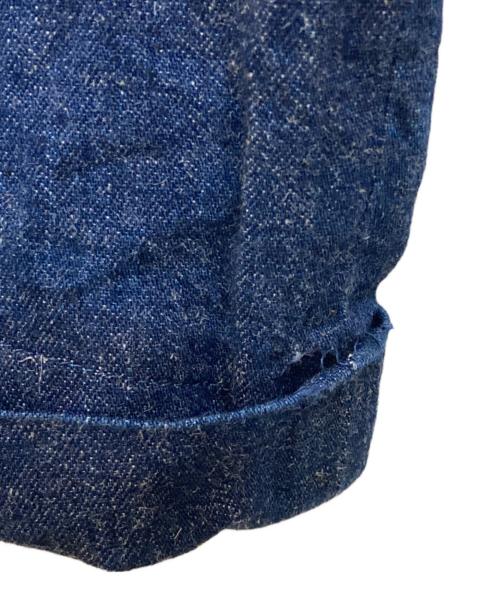 RRL（ダブルアールエル）RRL (ダブルアールエル) シンチバック シャンブレーデニムパンツ インディゴ サイズ:W34の古着・服飾アイテム