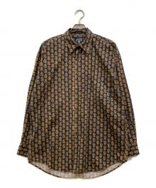 CHAPS RALPH LAUREN（チャップス ラルフローレン）の古着「80s 総柄シャツ」｜グレー