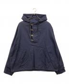 POLO RALPH LAURENポロ・ラルフローレン）の古着「80-90's USN style VENTILE COTTON RAIN PARKA」｜ネイビー