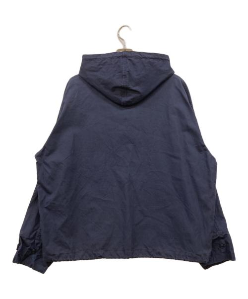 POLO RALPH LAUREN（ポロ・ラルフローレン）POLO RALPH LAUREN (ポロ・ラルフローレン) 80-90's USN style VENTILE COTTON RAIN PARKA ネイビー サイズ:Lの古着・服飾アイテム