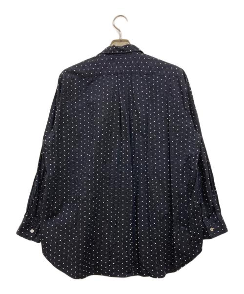 COMME des GARCONS HOMME（コムデギャルソン オム）COMME des GARCONS HOMME (コムデギャルソン オム) dot open-collar shirt ネイビー サイズ:下記参照の古着・服飾アイテム