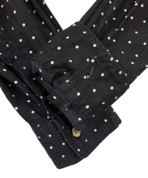 COMME des GARCONS HOMME（コムデギャルソン オム）COMME des GARCONS HOMME (コムデギャルソン オム) dot open-collar shirt ネイビー サイズ:下記参照の古着・服飾アイテム