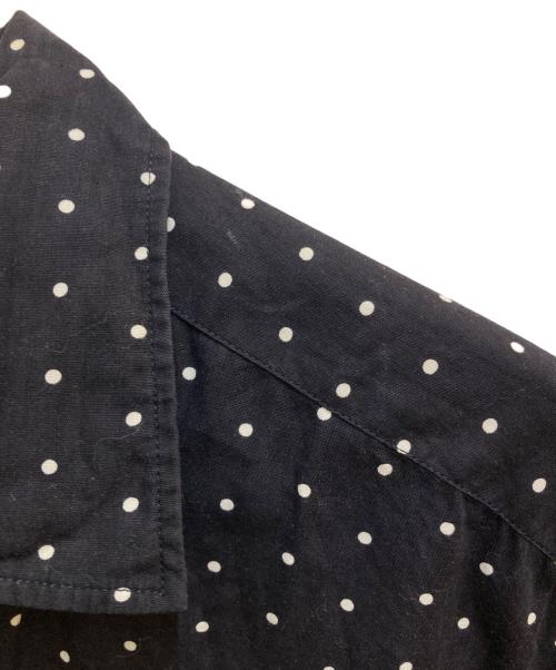 COMME des GARCONS HOMME（コムデギャルソン オム）COMME des GARCONS HOMME (コムデギャルソン オム) dot open-collar shirt ネイビー サイズ:下記参照の古着・服飾アイテム