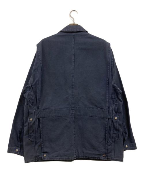 POLO RALPH LAUREN（ポロ・ラルフローレン）POLO RALPH LAUREN (ポロ・ラルフローレン) 80-90's Duck Canvas Hunting Jacket ネイビー サイズ:Lの古着・服飾アイテム