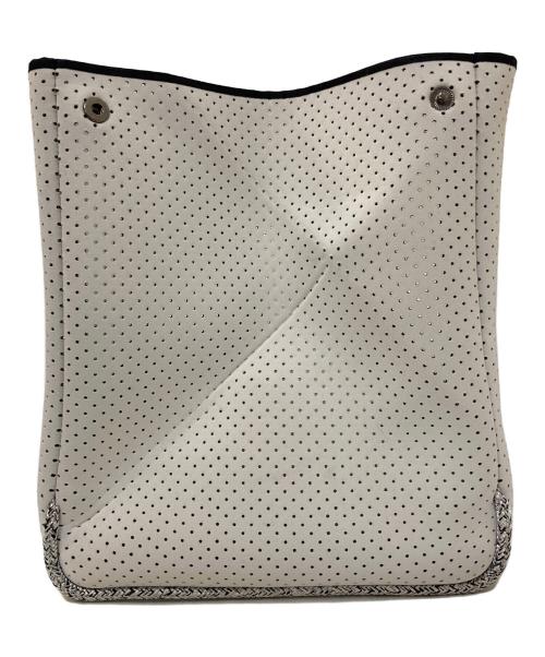 STATE OF ESCAPE（ステイトオブエスケープ）STATE OF ESCAPE (ステイトオブエスケープ) FLYING SOLO トートバッグ ホワイトの古着・服飾アイテム