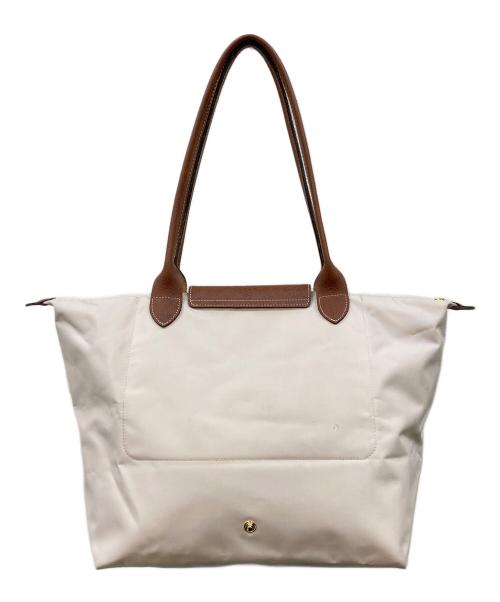 LONGCHAMP（ロンシャン）LONGCHAMP (ロンシャン) ルプリアージュ/トートバッグ ベージュの古着・服飾アイテム