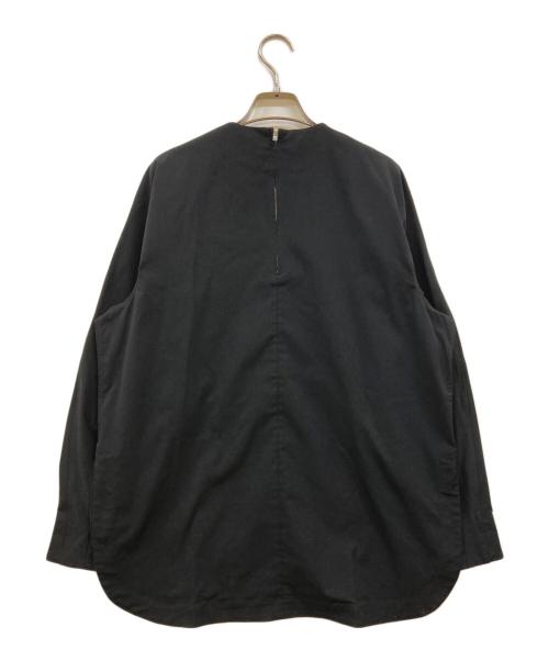 HYKE（ハイク）HYKE (ハイク) TASLAN TWILL TOP ブラック サイズ:１の古着・服飾アイテム