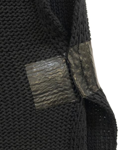 MM6 Maison Margiela（エムエムシックスメゾンマルジェラ）MM6 Maison Margiela (エムエムシックスメゾンマルジェラ) スリットデザインロングジレ ブラック サイズ:Sの古着・服飾アイテム