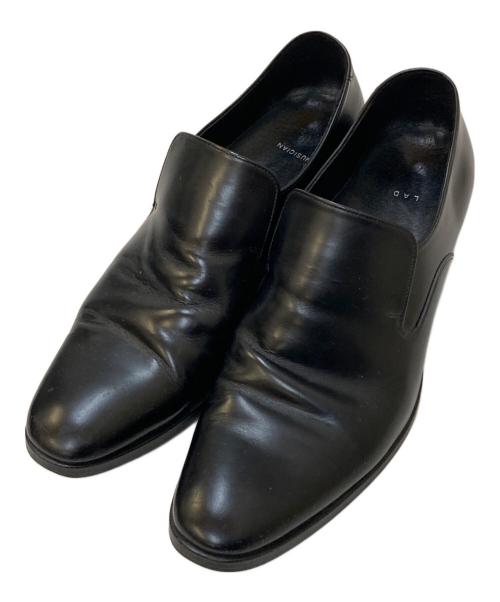 LAD MUSICIAN（ラッドミュージシャン）LAD MUSICIAN (ラッドミュージシャン) プレーントゥヒールシューズ ブラック サイズ:42の古着・服飾アイテム