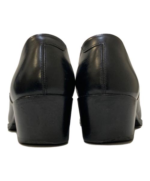 LAD MUSICIAN（ラッドミュージシャン）LAD MUSICIAN (ラッドミュージシャン) プレーントゥヒールシューズ ブラック サイズ:42の古着・服飾アイテム