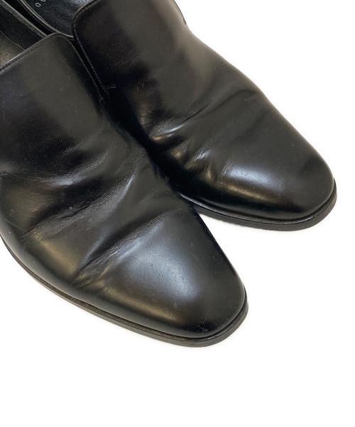 LAD MUSICIAN（ラッドミュージシャン）LAD MUSICIAN (ラッドミュージシャン) プレーントゥヒールシューズ ブラック サイズ:42の古着・服飾アイテム