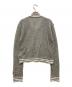 PERVERZE (パーバーズ) Stripe Patch Mohair Top グレー サイズ:下記参照：8000円