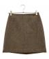 THE SHINZONE（ザ シンゾーン）の古着「HERRINGBONE MINI SKIRT」｜ブラウン