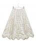 THE SHINZONE (ザ シンゾーン) EMBROIDERY LACE SKIRT ホワイト サイズ:36：13000円