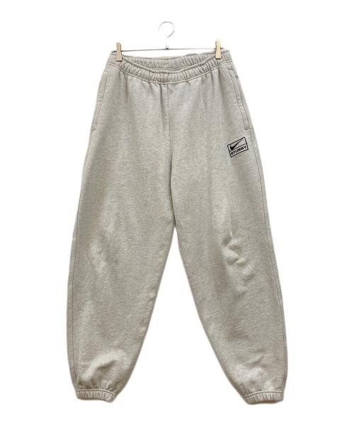 NIKE（ナイキ）NIKE (ナイキ) stussy (ステューシー) STONE WASHED FLEECE PANT スウェットパンツ グレー サイズ:Ｍの古着・服飾アイテム