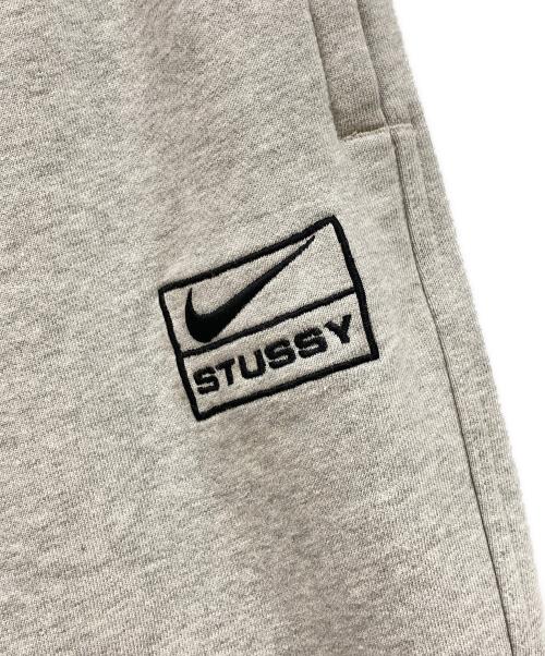 NIKE（ナイキ）NIKE (ナイキ) stussy (ステューシー) STONE WASHED FLEECE PANT スウェットパンツ グレー サイズ:Ｍの古着・服飾アイテム