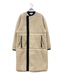 HYKE（ハイク）の古着「FAUX SHEARLING COAT」｜アイボリー