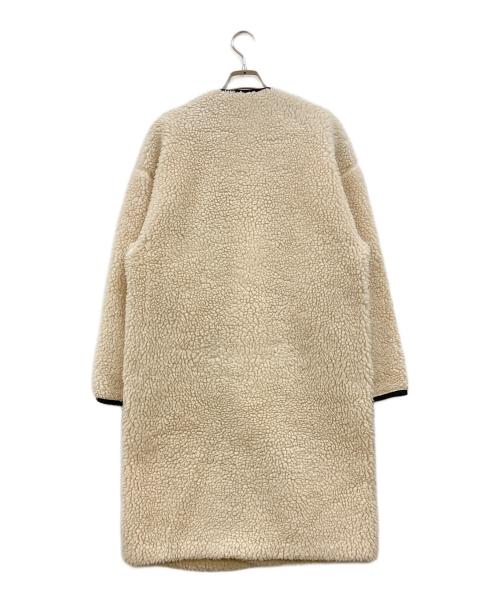 HYKE（ハイク）HYKE (ハイク) FAUX SHEARLING COAT アイボリー サイズ:2の古着・服飾アイテム