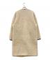 HYKE (ハイク) FAUX SHEARLING COAT アイボリー サイズ:2：18000円