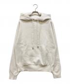 CABANキャバン）の古着「コットンカシミヤ パーカ」｜ホワイト