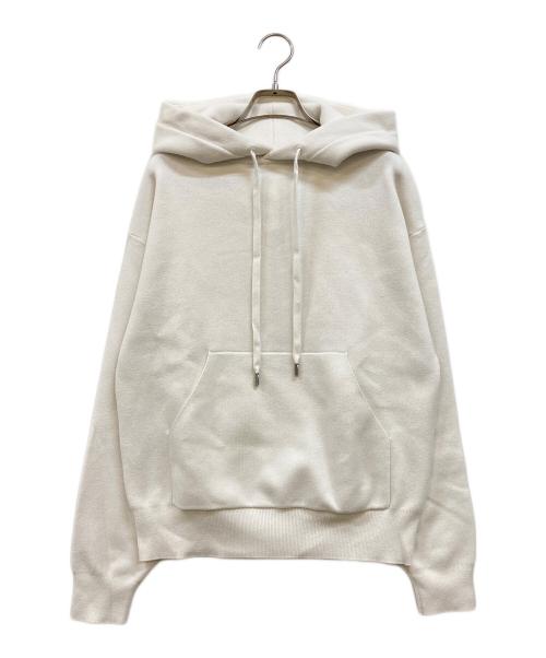 CABAN（キャバン）CABaN (キャバン) コットンカシミヤ パーカ ホワイト サイズ:Sの古着・服飾アイテム