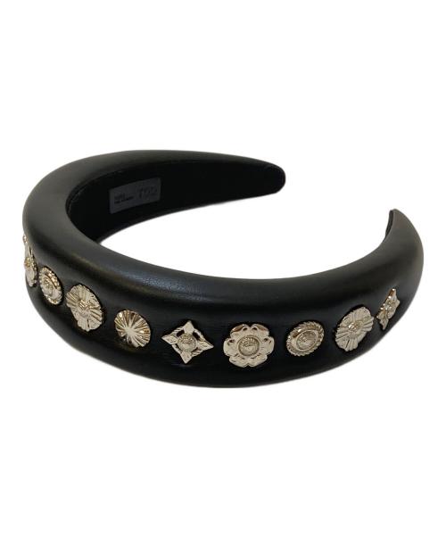TOGA TOO（トーガ・トゥ）TOGA TOO (トーガ・トゥ) Leather headband1 ブラックの古着・服飾アイテム