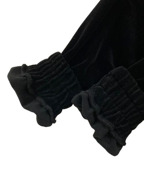 Graphpaper（グラフペーパー）Graphpaper (グラフペーパー) Compact Velour Track Jacket ブラック サイズ:1の古着・服飾アイテム