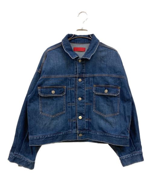 RED CARD（レッドカード）RED CARD (レッドカード) 23区 (ニジュウサンク) ショート丈 デニム ジャケット インディゴ サイズ:38の古着・服飾アイテム