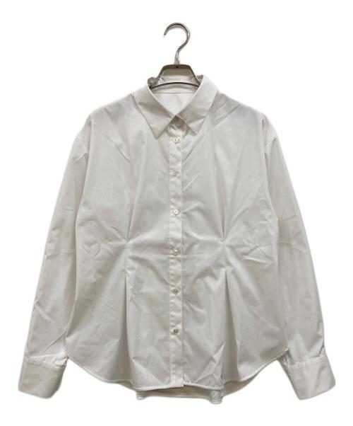 ANAYI（アナイ）ANAYI (アナイ) タイプライターレースアップ ブラウス ホワイト サイズ:38の古着・服飾アイテム