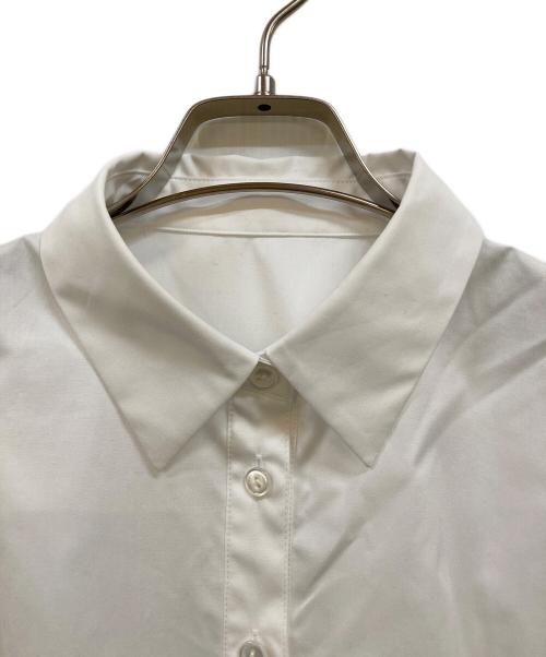 ANAYI（アナイ）ANAYI (アナイ) タイプライターレースアップ ブラウス ホワイト サイズ:38の古着・服飾アイテム