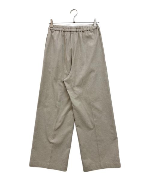 Curensology（カレンソロジー）Curensology (カレンソロジー) シェルタリングパンツ ワイドパンツ ベージュ サイズ:38の古着・服飾アイテム