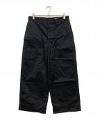 LEMAIREルメール）の古着「LARGE PANTS」｜ブラック