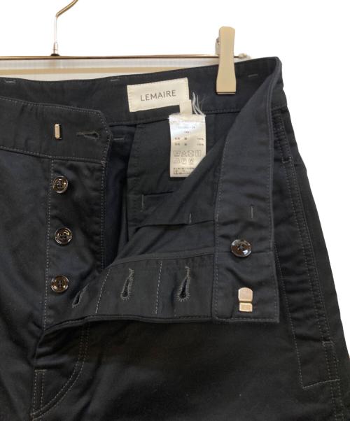 LEMAIRE（ルメール）LEMAIRE (ルメール) LARGE PANTS ブラック サイズ:48の古着・服飾アイテム