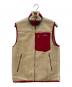 Patagonia（パタゴニア）の古着「クラシックレトロＸベスト」｜アイボリー×レッド