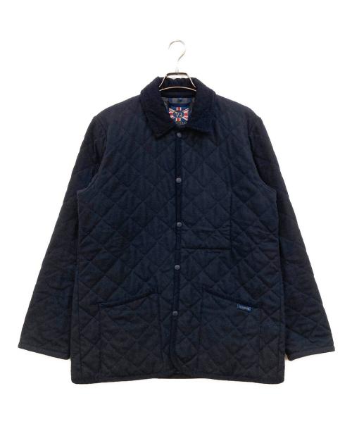 LAVENHAM（ラベンハム）LAVENHAM (ラベンハム) キルティングコート ネイビー サイズ:40の古着・服飾アイテム
