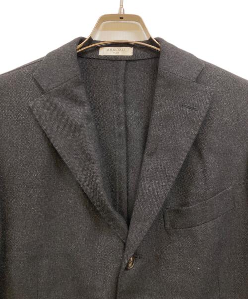 BOGLIOLI（ボリオリ）BOGLIOLI (ボリオリ) 50K.JACKET 3Bテーラードジャケット グレー サイズ:50の古着・服飾アイテム