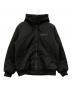 AVIREX（アヴィレックス）の古着「中綿フーデッドジャケット」｜ブラック