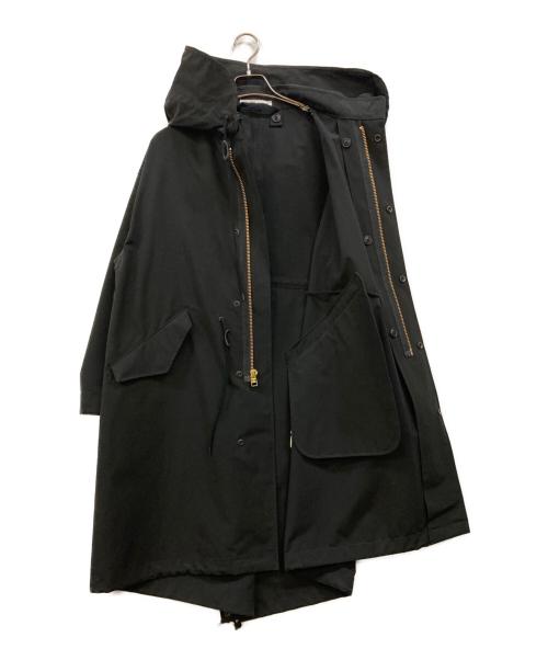 JOURNAL STANDARD relume（ジャーナルスタンダード レリューム）JOURNAL STANDARD relume (ジャーナルスタンダード レリューム) モッズコート ブラック サイズ:Fの古着・服飾アイテム