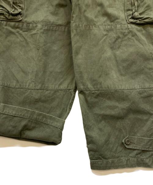 French Army（フランス軍）French Army (フランス軍) 後期 M-47 ミリタリーカーゴパンツ オリーブ サイズ:15の古着・服飾アイテム