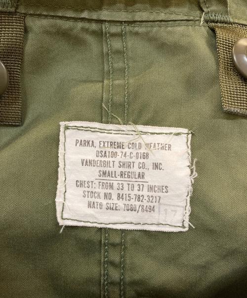US ARMY（ユーエスアーミー）US ARMY (ユーエスアーミー) M-65 フィッシュテール ミリタリーコート オリーブ サイズ:Sの古着・服飾アイテム