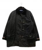 POLO RALPH LAURENポロ・ラルフローレン）の古着「90's ブランケットライナー ファイヤーマンコート」｜ブラック