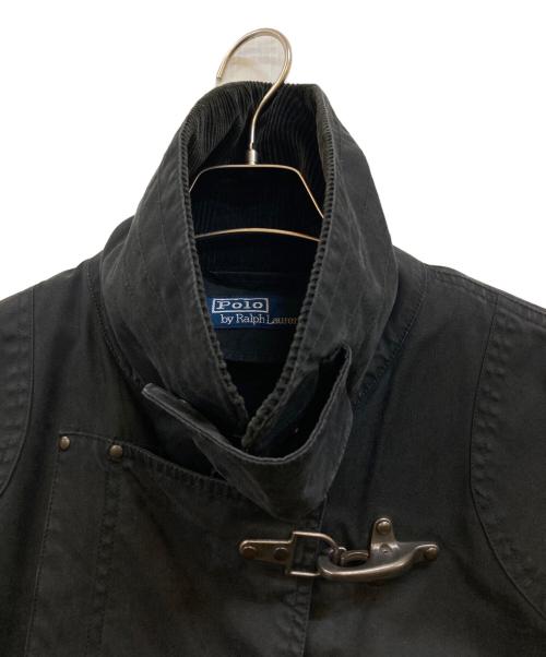 POLO RALPH LAUREN（ポロ・ラルフローレン）POLO RALPH LAUREN (ポロ・ラルフローレン) 90's ブランケットライナー ファイヤーマンコート ブラック サイズ:LLの古着・服飾アイテム