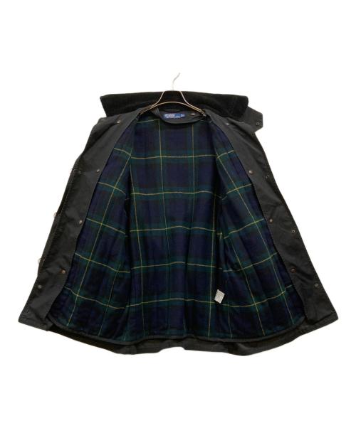 POLO RALPH LAUREN（ポロ・ラルフローレン）POLO RALPH LAUREN (ポロ・ラルフローレン) 90's ブランケットライナー ファイヤーマンコート ブラック サイズ:LLの古着・服飾アイテム