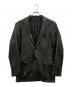 BURBERRY BLACK LABEL（バーバリーブラックレーベル）の古着「ラムレザー2Bテーラードジャケット」｜ブラック