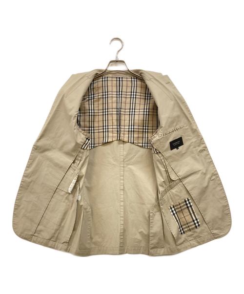 BURBERRY BLACK LABEL（バーバリーブラックレーベル）BURBERRY BLACK LABEL (バーバリーブラックレーベル) 裏地ノバチェック 2Bテーラードジャケット ベージュ サイズ:Sの古着・服飾アイテム
