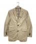BURBERRY BLACK LABEL（バーバリーブラックレーベル）の古着「裏地ノバチェック 2Bテーラードジャケット」｜ベージュ