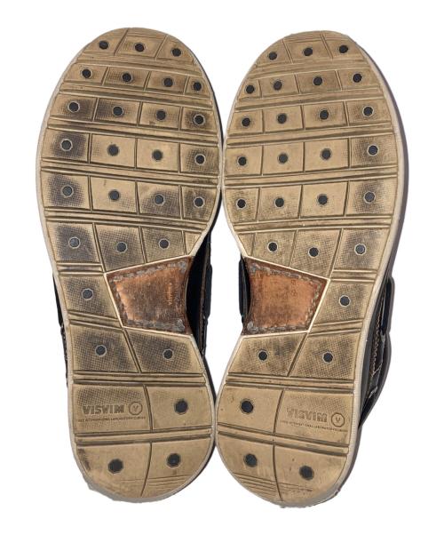VISVIM（ビズビム）VISVIM (ビズビム) AMERICANA DECK-FOLK デッキシューズ ブラック サイズ:26㎝の古着・服飾アイテム