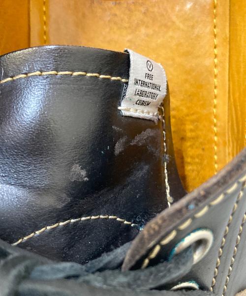 VISVIM（ビズビム）VISVIM (ビズビム) AMERICANA DECK-FOLK デッキシューズ ブラック サイズ:26㎝の古着・服飾アイテム