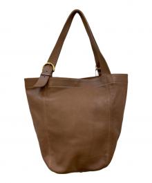 COACH（コーチ）の古着「レザートートバッグ」｜ブラウン