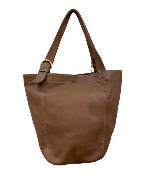 COACH（コーチ）COACH (コーチ) レザートートバッグ ブラウンの古着・服飾アイテム
